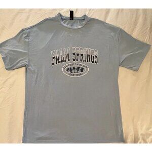 Shien Small Baby Blue Shortsleeve Tshirt‎ Coachella Valley Palm Springs